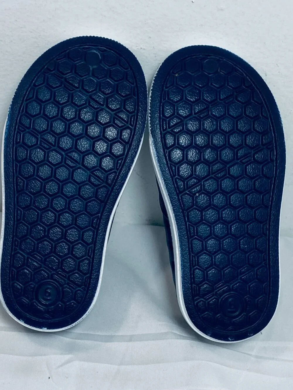 NEW Cat & Jack Size 6 Toddler Boys Slip-On Shoes Navy/White NWOT